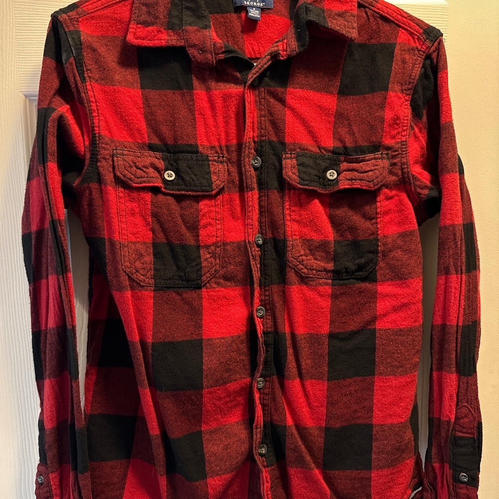 Long sleeve button-down